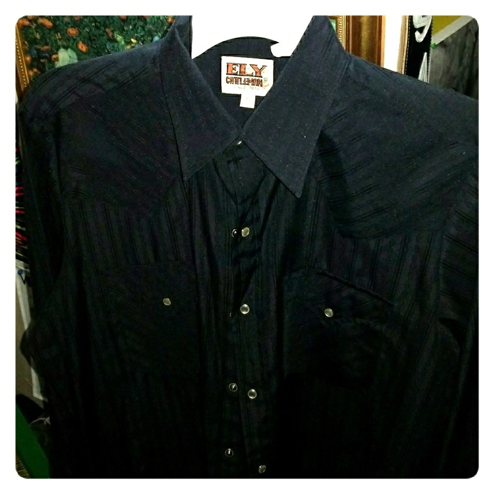 Black Button Up